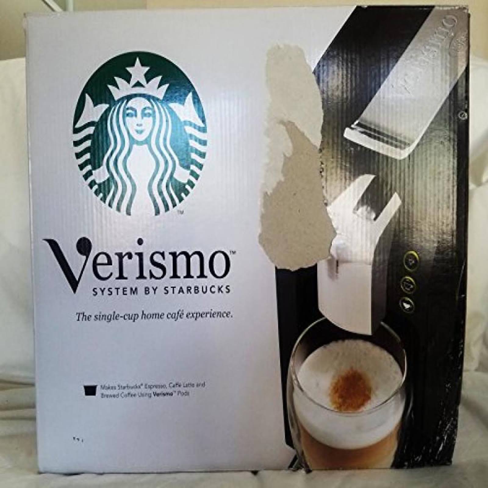 Starbucks Verismo 580 Coffee Maker - Piano Black