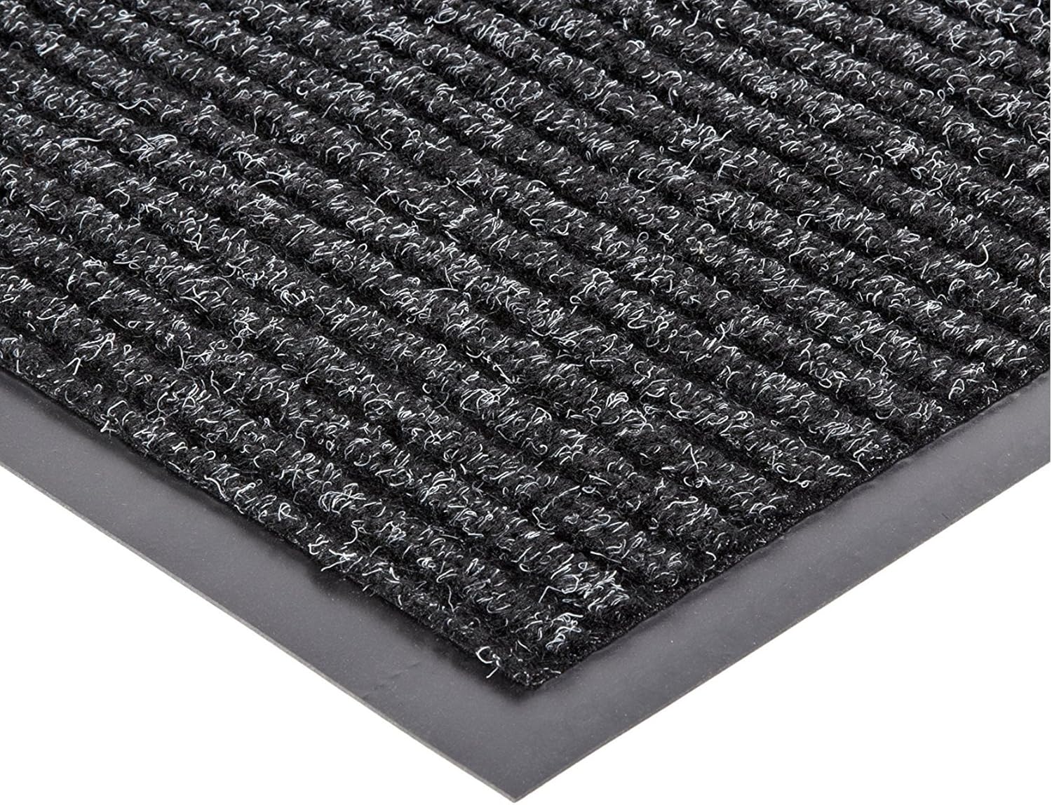 Extra Large Heavy Duty Front Door Mat Outdoor Indoor Entrance Doormat Waterproof Low Profile Entrance Rug Patio Grass Snow Scraper Rubber Back - Durable and Easy to Clean (36