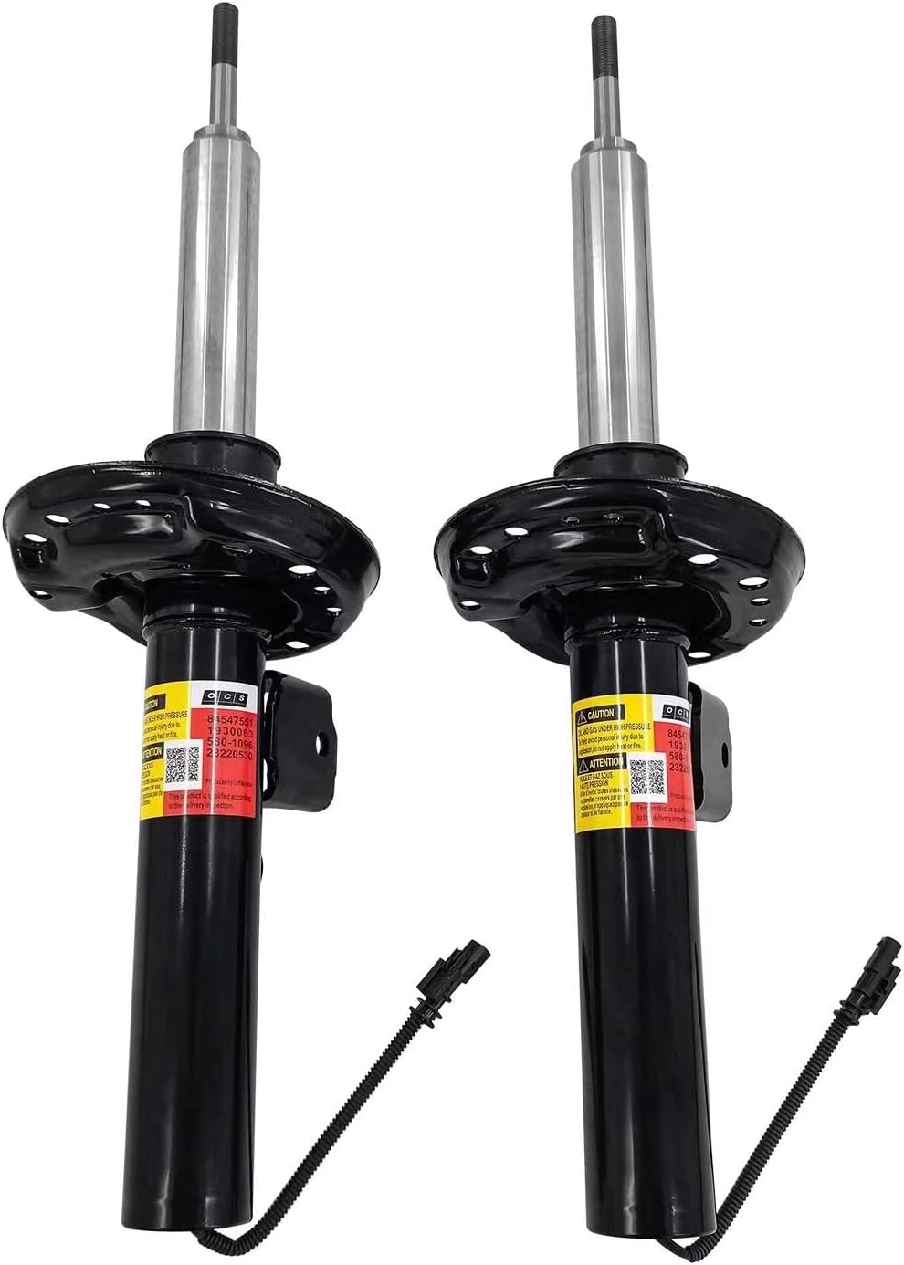 EMIAOTO 2pcs Front Shock Absorbers w/Electric fit for Cadillac XTS 2013-2018 23220530 5801096