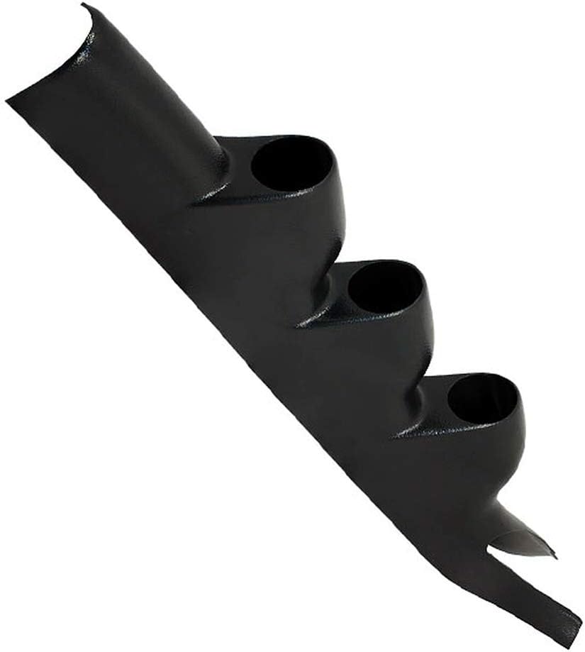GlowShift Black Triple Pillar Gauge Pod Compatible with Ford Mustang Cobra GT Hardtop 2005-2014 - ABS Plastic - Mounts (3) 2-1/16