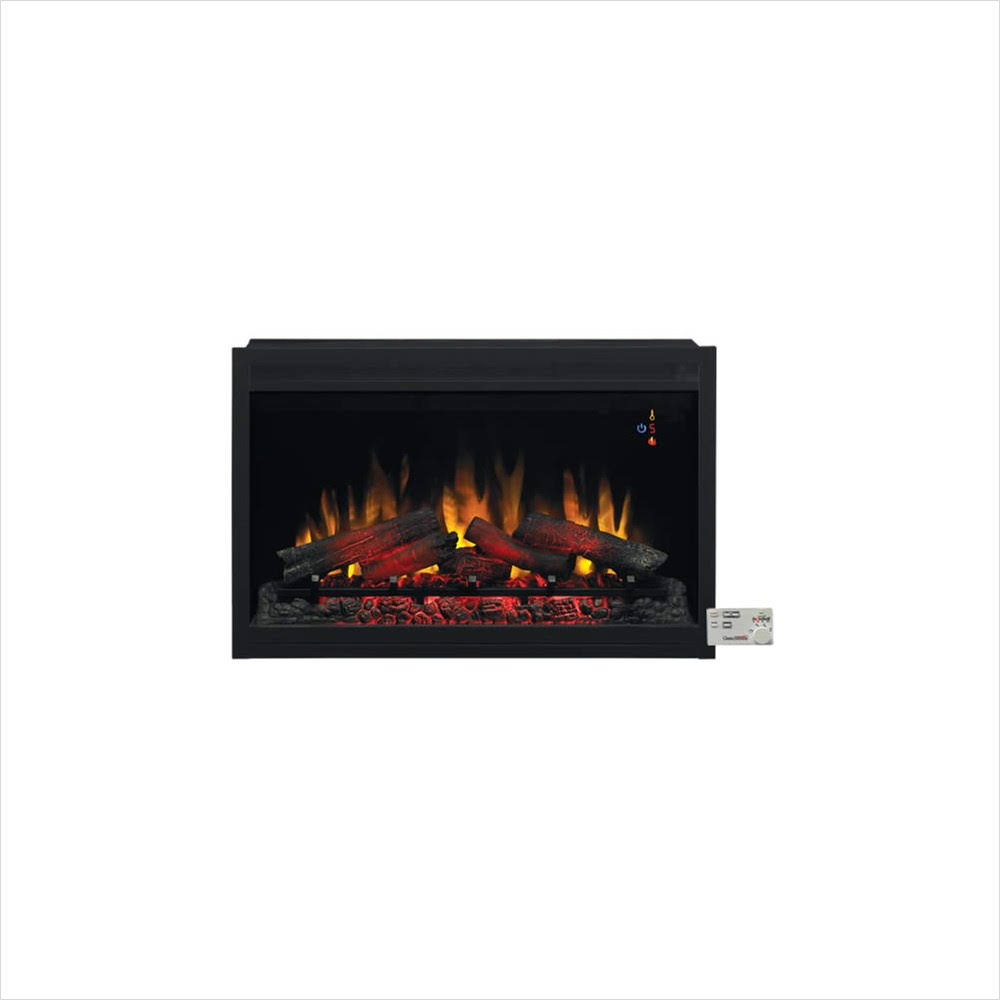 Classic Flame 36EB221-GRC 36x22 Builders Box Contemporary Electric Insert Fireplace