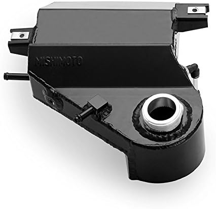 Mishimoto MMRT-F2D-03BK Aluminum Degas Reservoir Tank Compatible With Ford 6.0 Powerstroke 2003-2007 Black