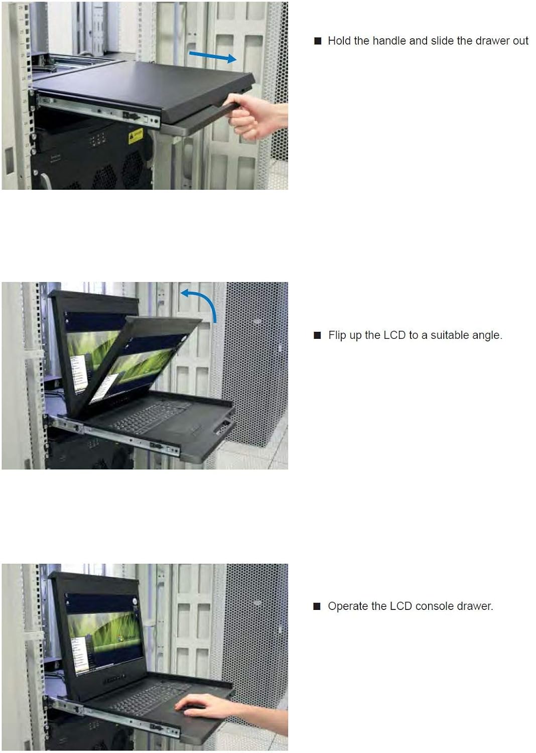 Crystal Image Tech - Rackmount Console - 1U 19