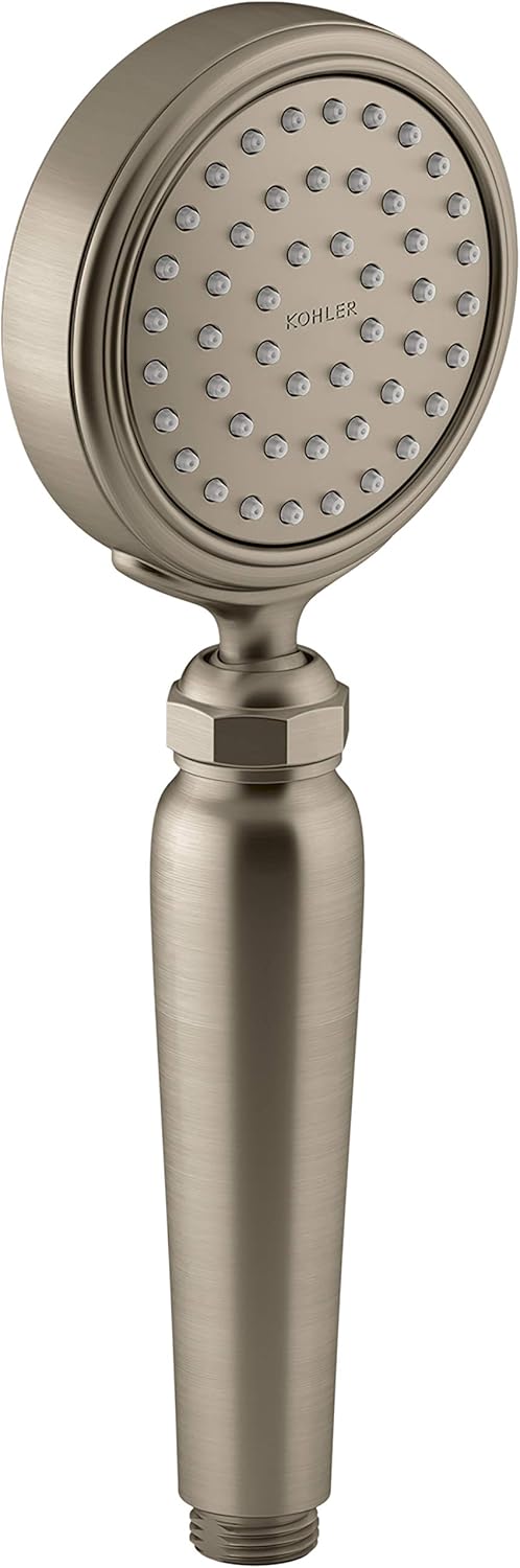 KOHLER K-72776-CP Artifacts Single-function 2.0 gpm handshower, Polished Chrome