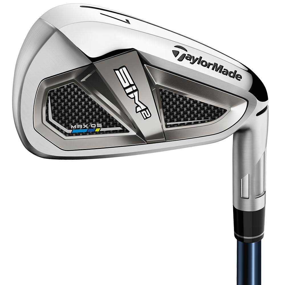 TaylorMade SIM2 Max Os Wedge - Graphite - Left-Handed - Approach Wedge - Fujikura Ventus Blue - Senior