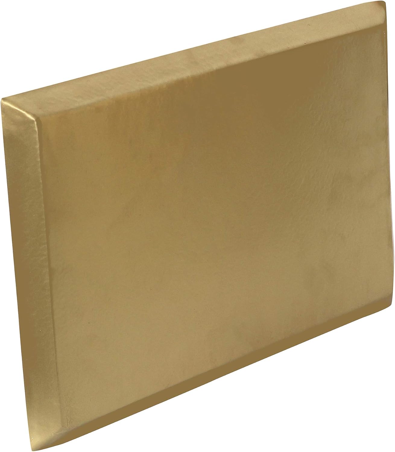 De Kulture Works Handmade Pure Brass Serving Tray Gold Pack of 2