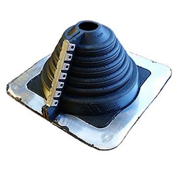 2 Multi-Flash Retrofit Black EPDM Square-Base Flashing, from Aztec Washer Company MF201BA