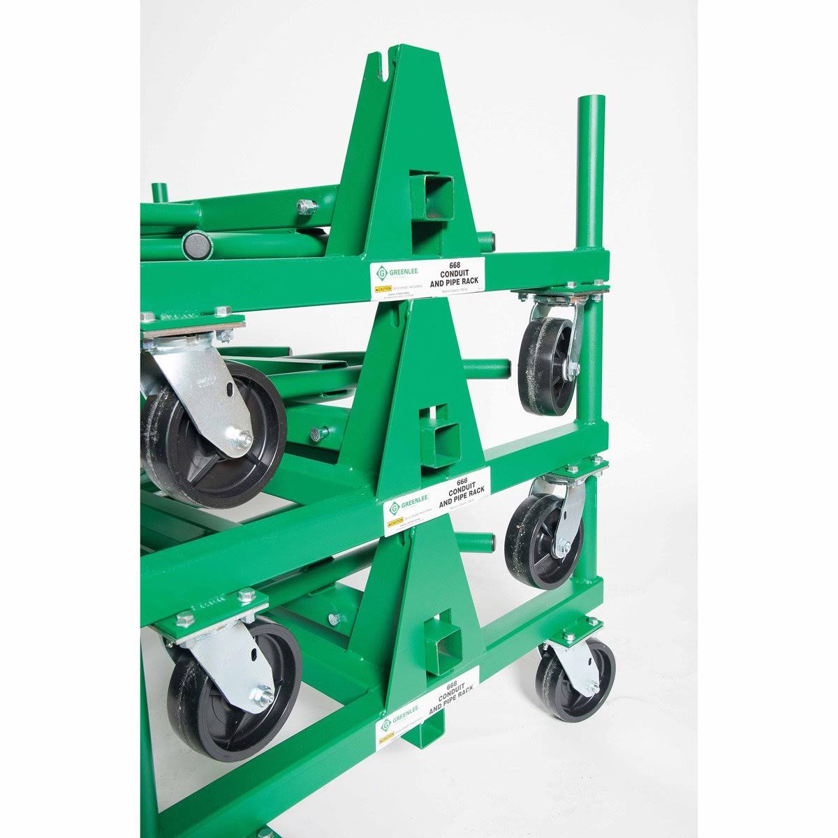 Greenlee 668 Mobile Conduit/Pipe Rack