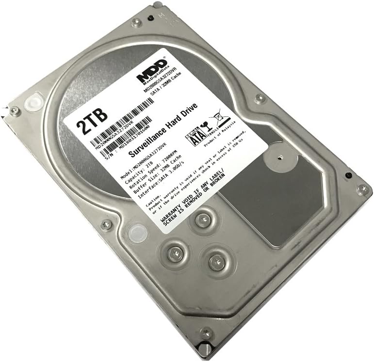 MaxDigitalData 2TB 32MB Cache 7200PM SATA 3.0Gb/s 3.5