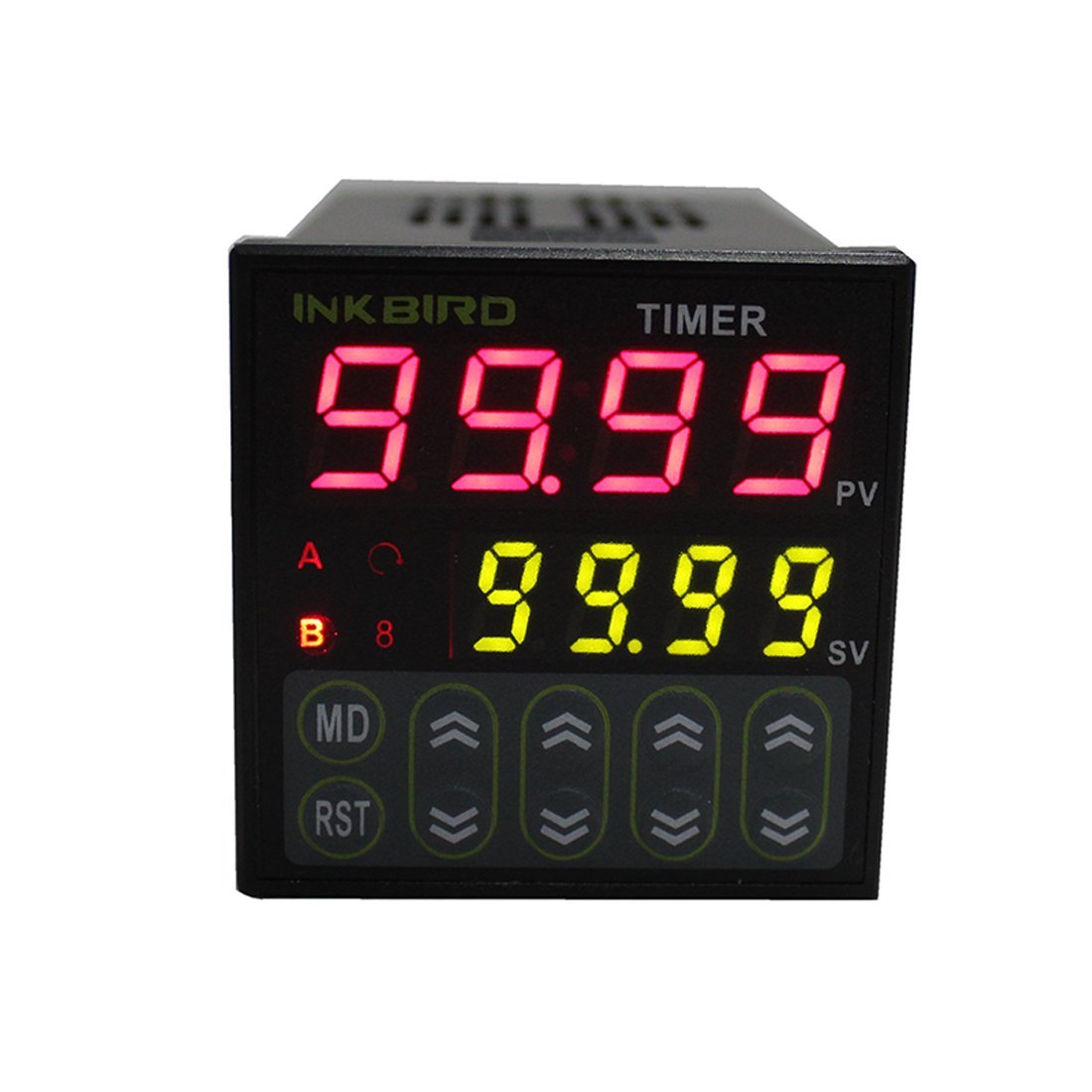 Inkbird Digital Cycle Timer Switch Preset Scale IDT E2RH Relay Tact NPN PNP Input Dual Function Register 100-240V Programmable Time Setting