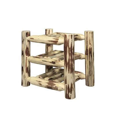 Tustin 9 Bottle Tabletop Wine Rack Loon Peak Finish: Lacquered