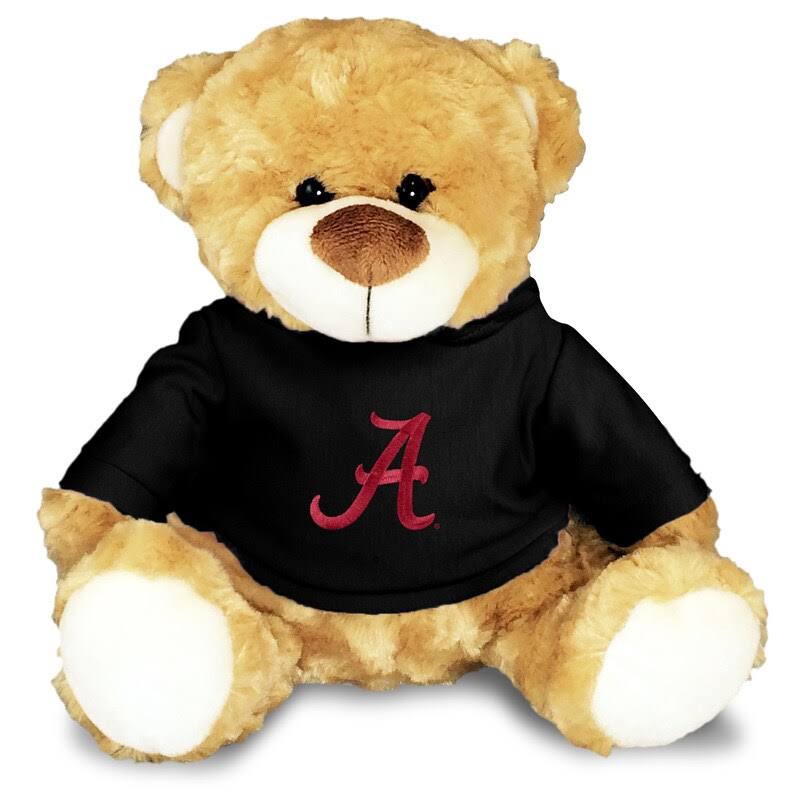 Alabama Crimson Tide Personalized 10&& Plush Bear - Black