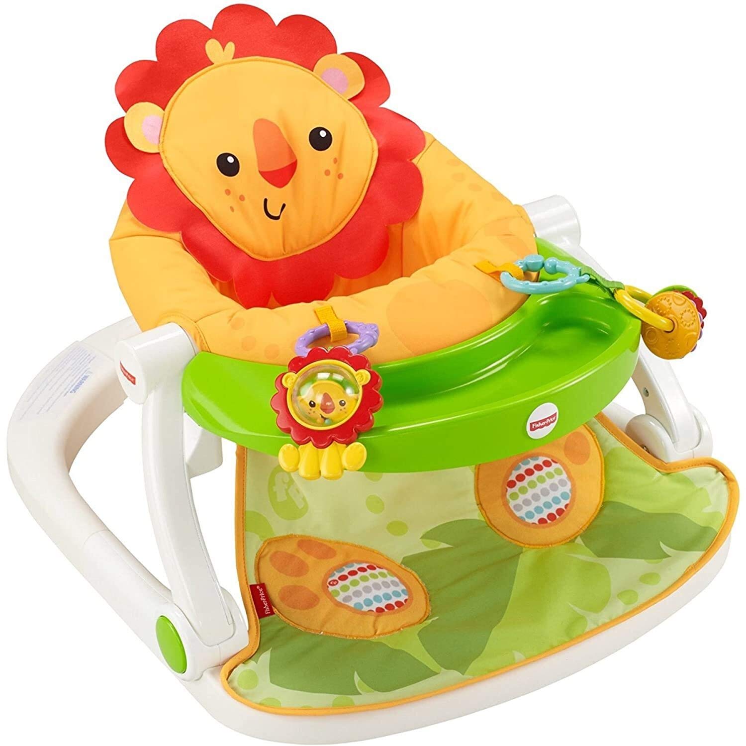 Fisher-Price Sit-Me-Up Floor Seat with Tray Pack of 2