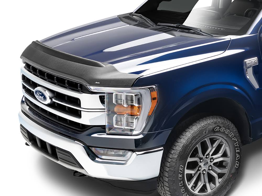 AVS 436032 Aeroskin II Hood Protector Textured Black