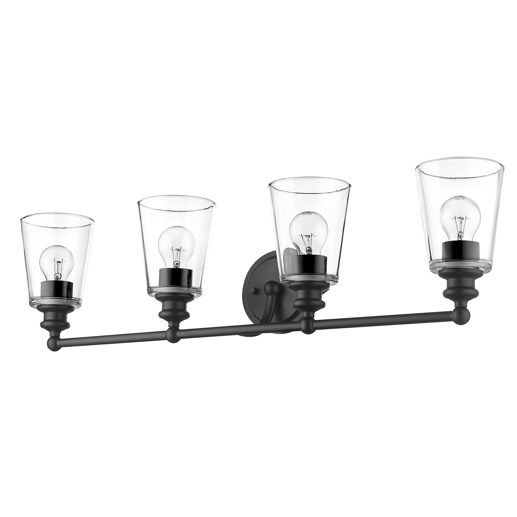 Acclaim Lighting Ceil 4-Light Matte Black Vanity Light