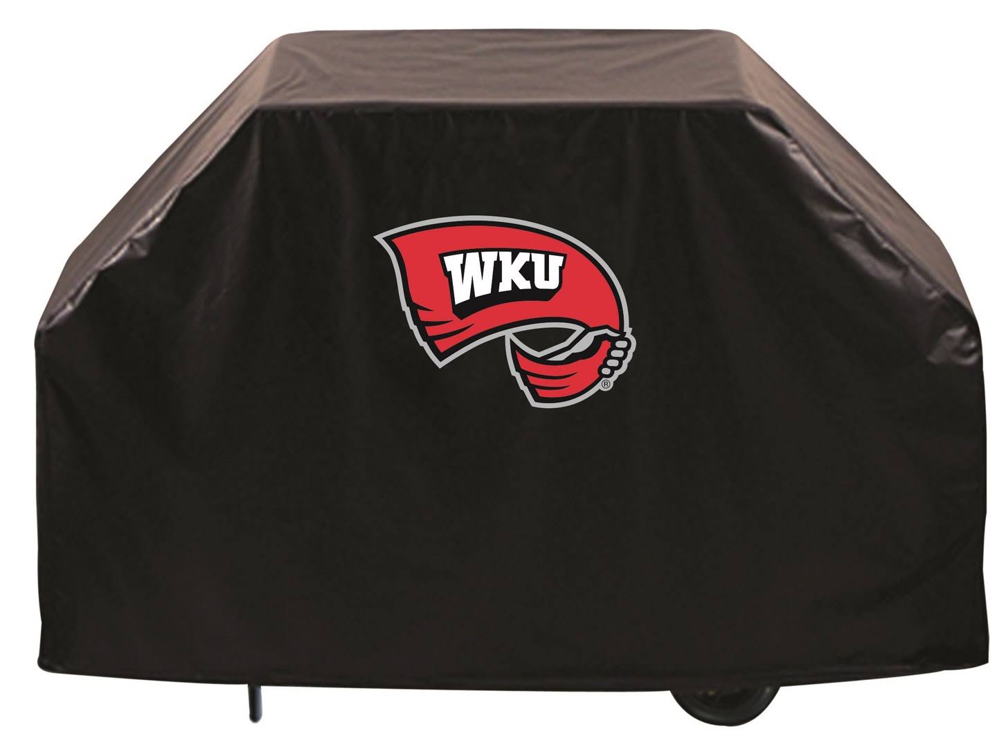 Western Kentucky Hilltoppers HBS Black Outdoor Heavy Vinyl BBQ Grill Cover (60x22)