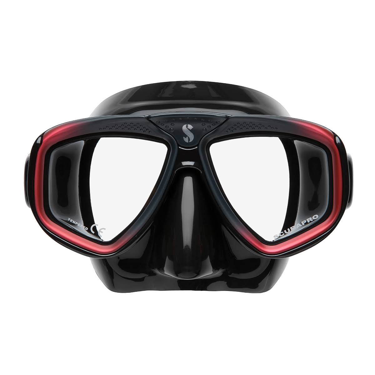 Scubapro Zoom Evo Dive Mask Red Black