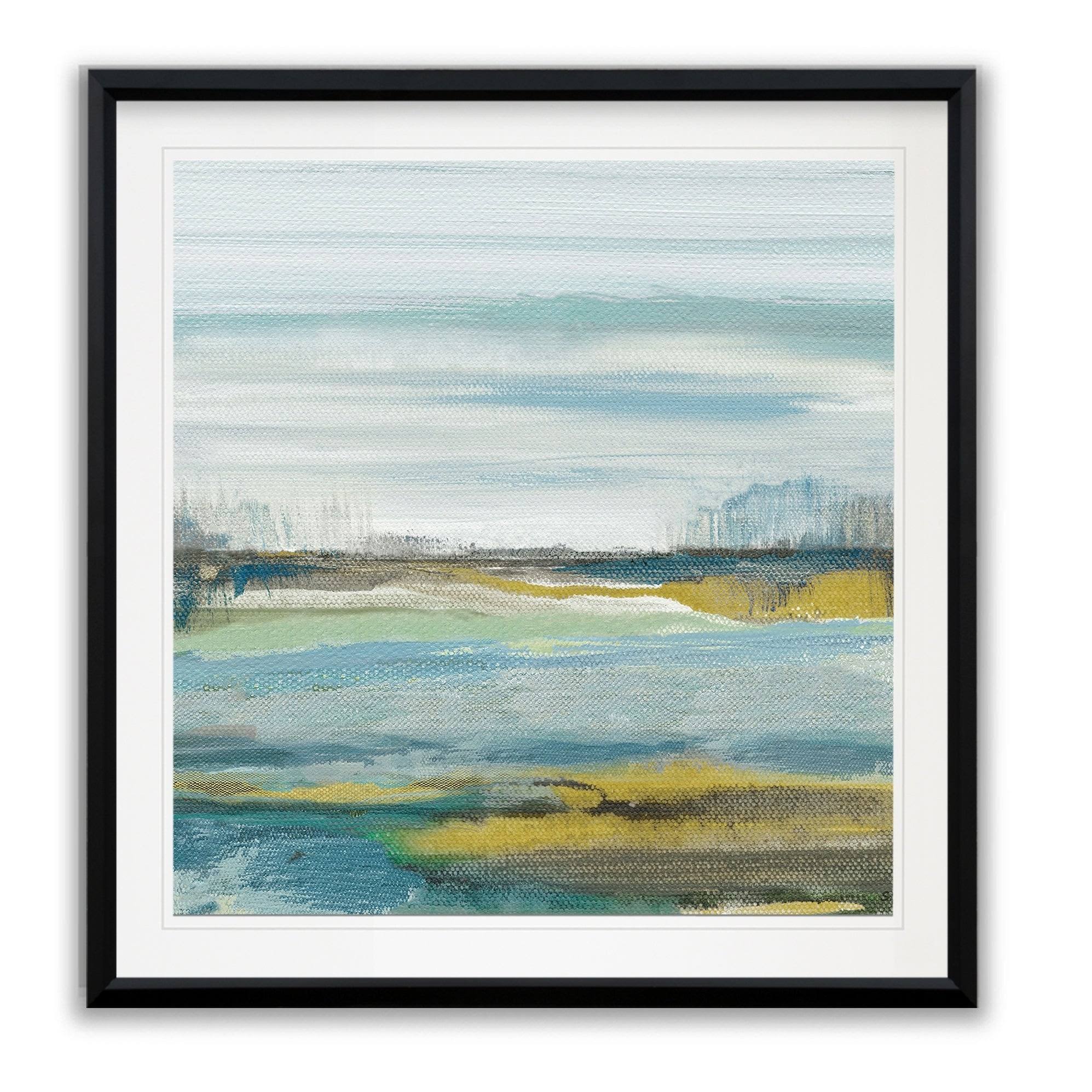 Lewbeach II -Framed Giclee Print - 24x24
