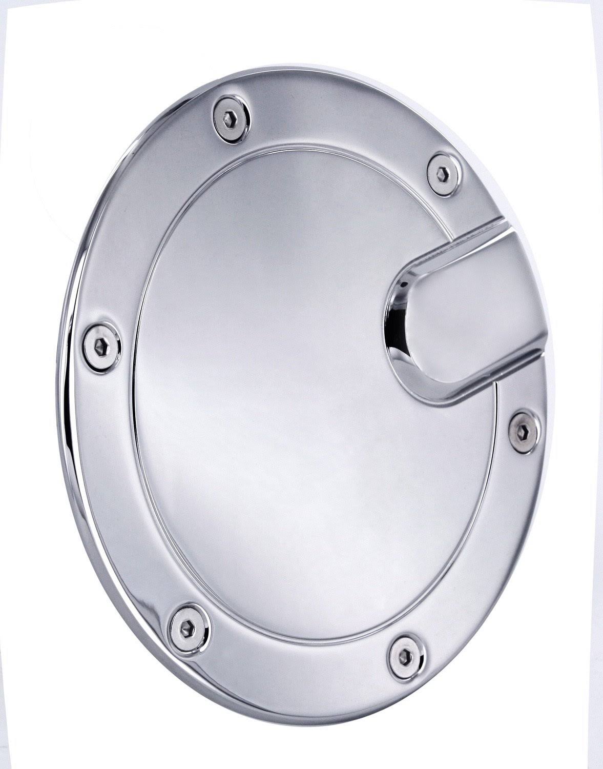 All Sales 6052C Race Style Billet Fuel Door Trim