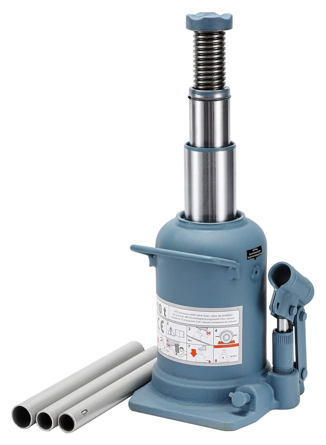 BAOSHISHAN 12 Ton High Lift Bottle Jack 9.25