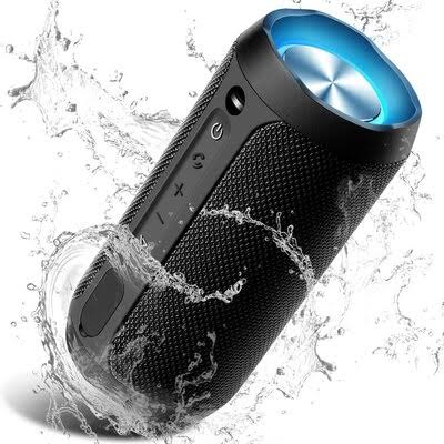 Portable Bluetooth Speaker Homdox Color: Black