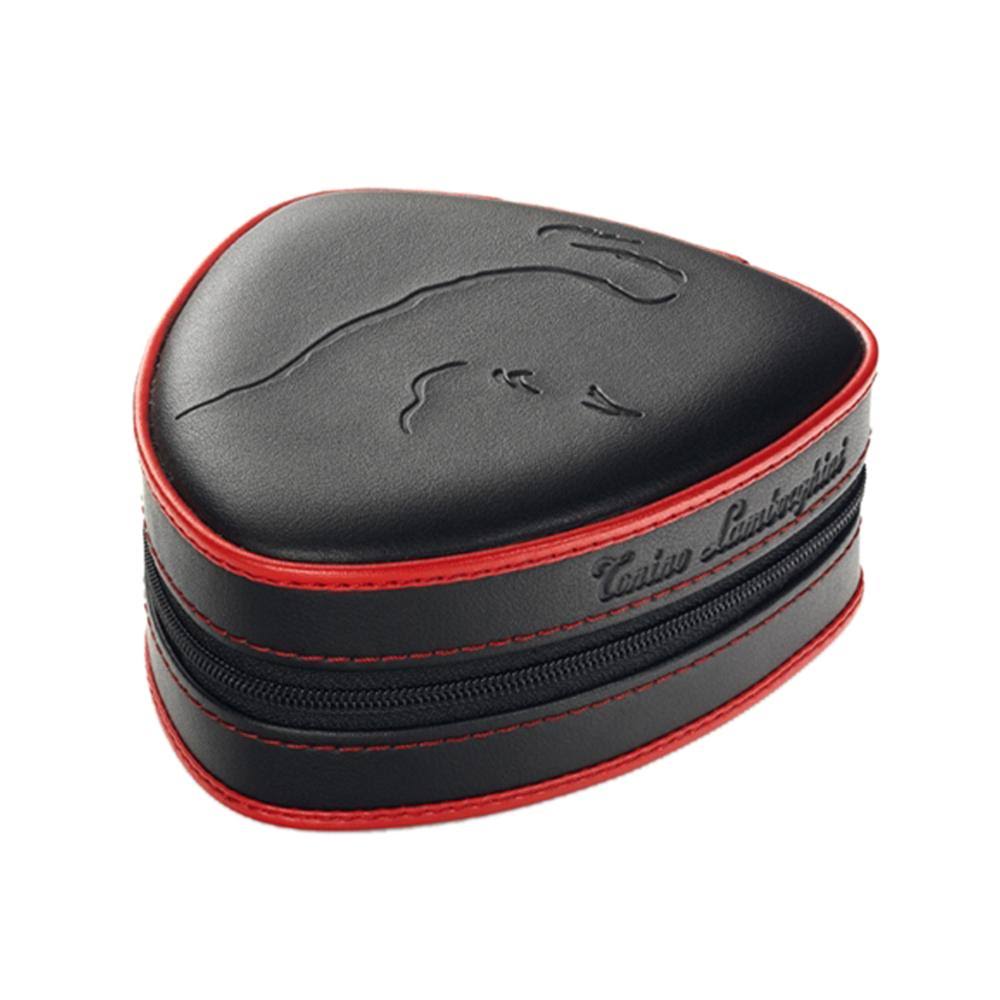 Tonino Lamborghini Pergusa Black and Red Carbon Fiber Torch Flame Lighter TTR005021