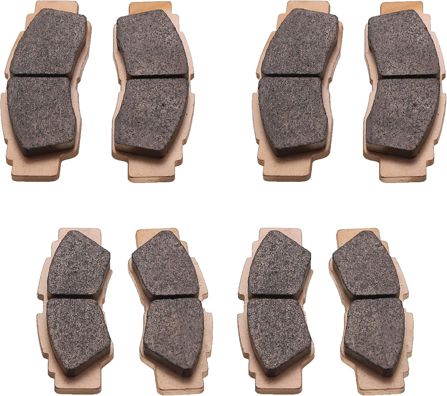 Brake Pads fit Yamaha YXZ1000R 2016-2022 Front and Rear Brakes by Race-Driven