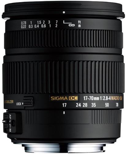 Sigma 66C205 17 70mm F28 45 DC Macro HSM Standard Zoom Lens for Digita