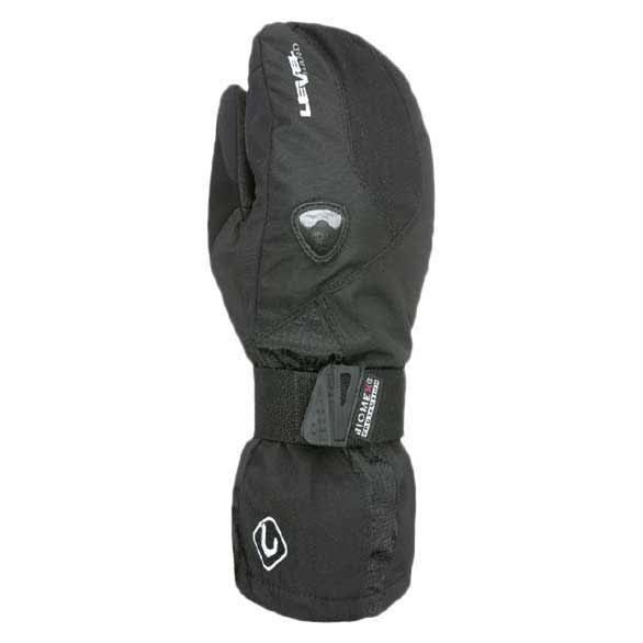 Level Fly Junior Ski Mittens (Black)