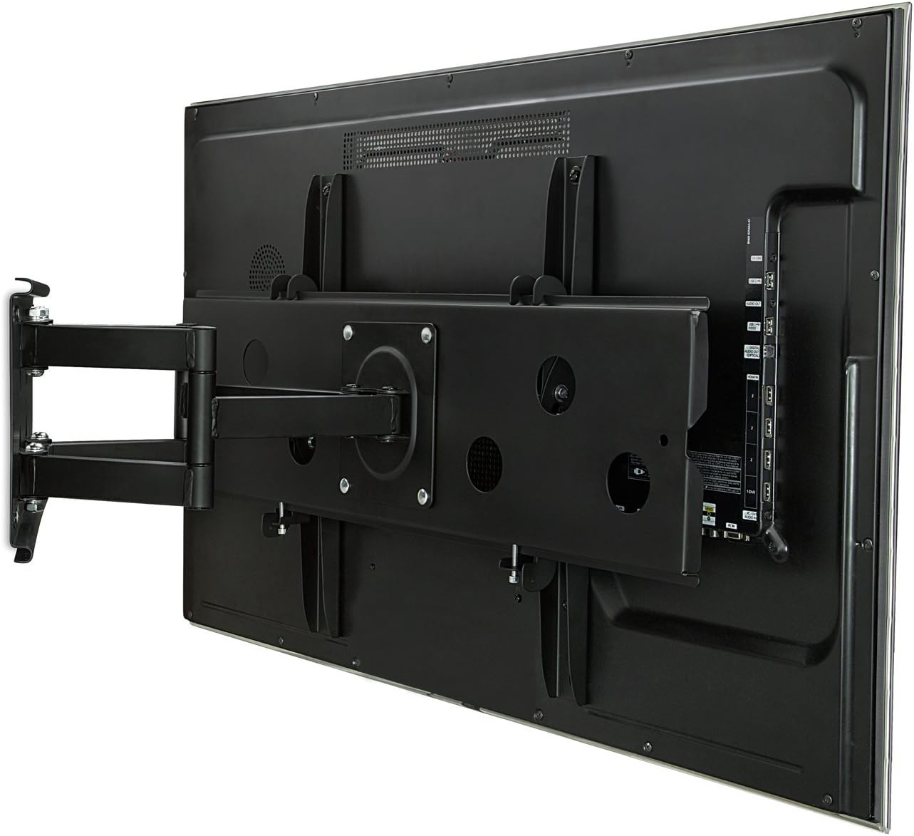 Mount-it! MI-310B-CBL TV Wall Mount Full Motion and Heavy-Duty, Swivels and Tilts, for LCD LED Plasma 32