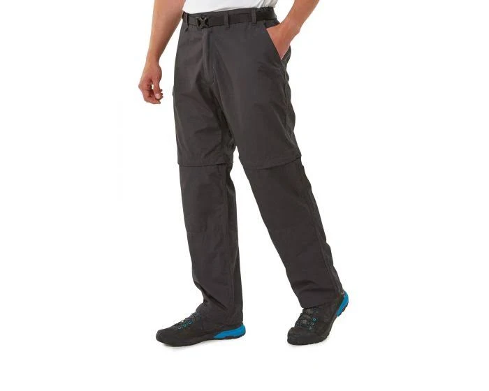 Craghoppers Kiwi Convertible Trouser Black Pepper