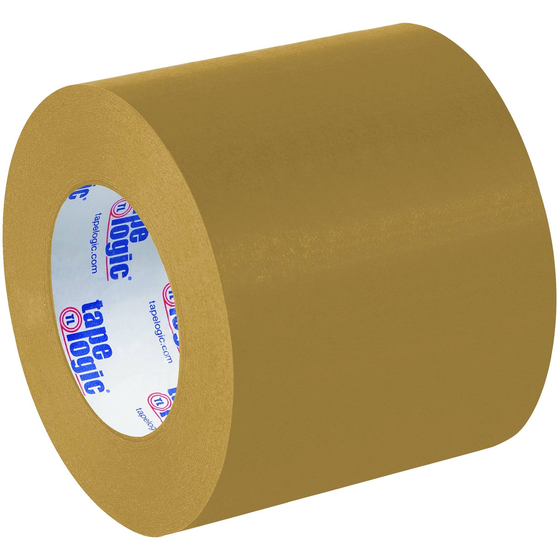 4x22 x 60 yds. Kraft Tape Logic #5300 Flatback Tape, 12/Case