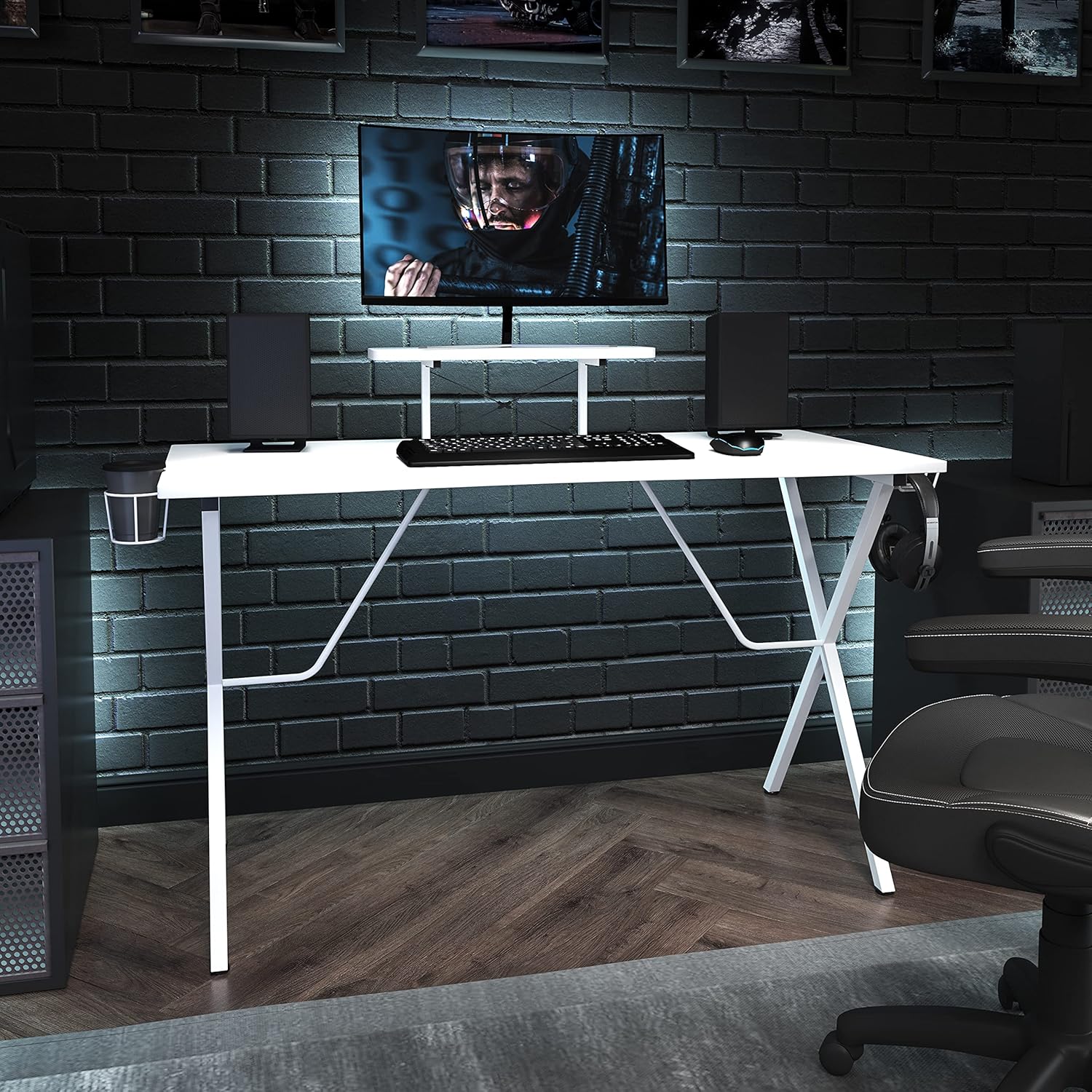 Flash Furniture Gaming Desk, 51.5