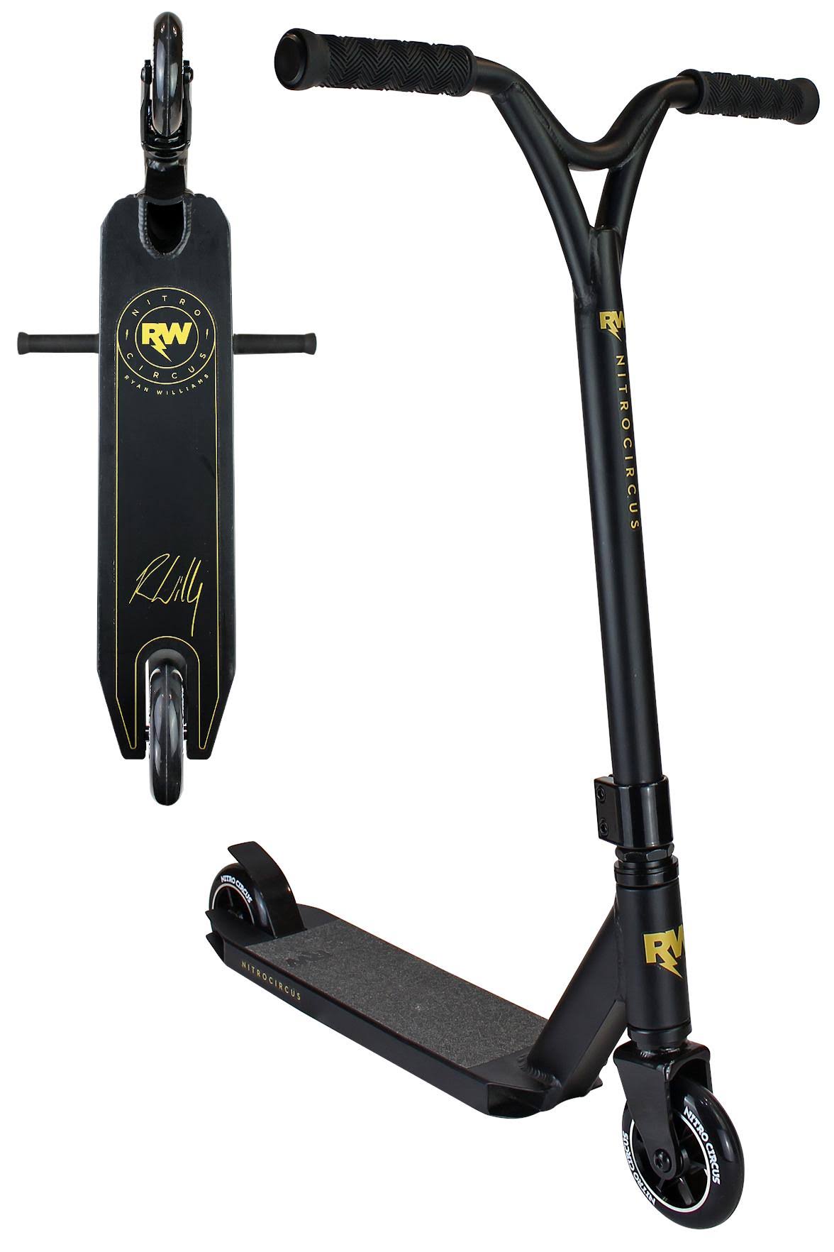 Nitro Circus Ryan Williams Junior Replica Scooter - Satin Black