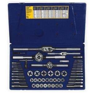 Irwin / Hanson / Vise Grip (HAN24640) 53 Piece Machine Screw / Fractional Tap and Hexagon Die Set