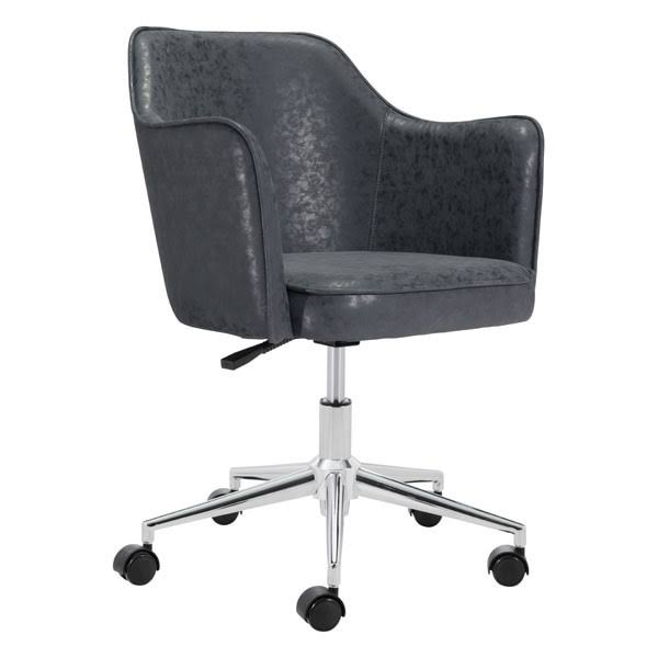 Zuo Modern Keen Vintage Black Office Chair