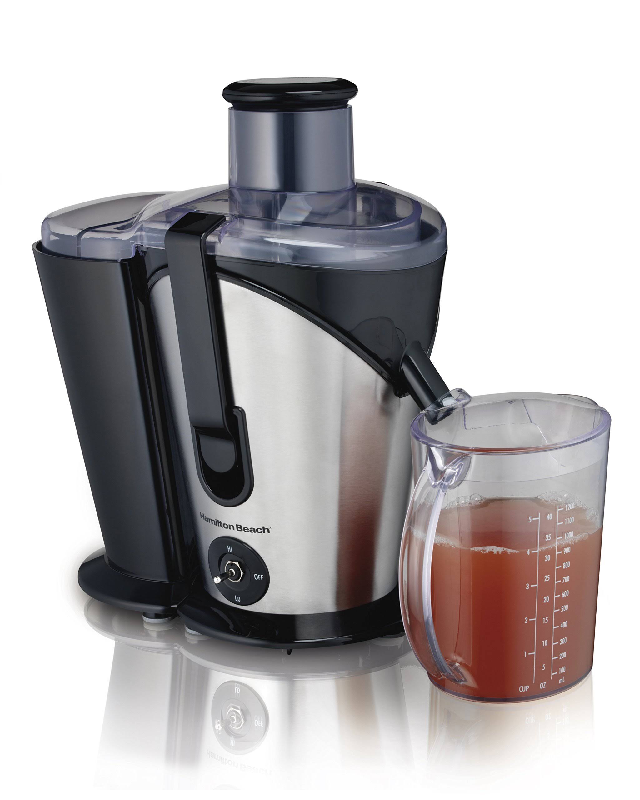 Hamilton Beach (67750) Juicer, Electric, 800 Watts, Easy to Clean, Black