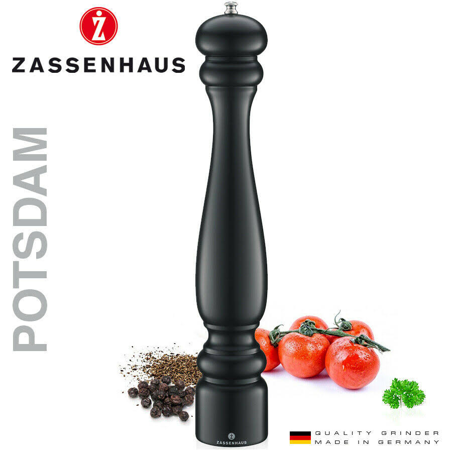 Zassenhaus - Pepper Mill Potsdam - Black - 15 11/16in