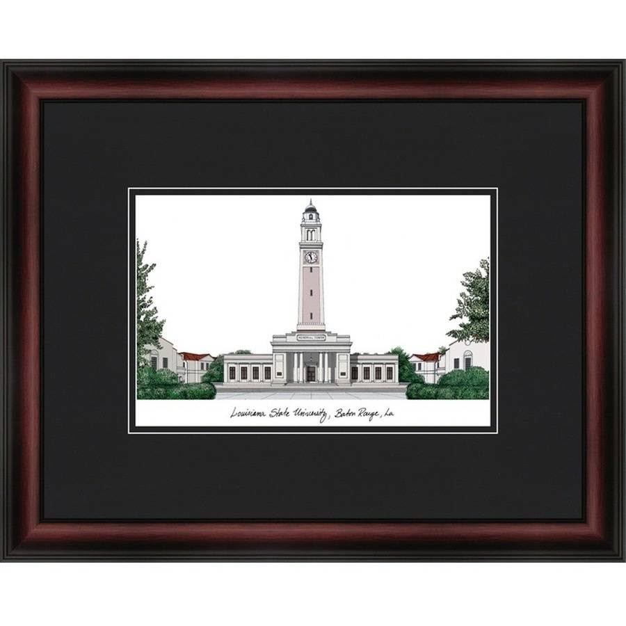 Louisiana State University Academic Framed Lithograph