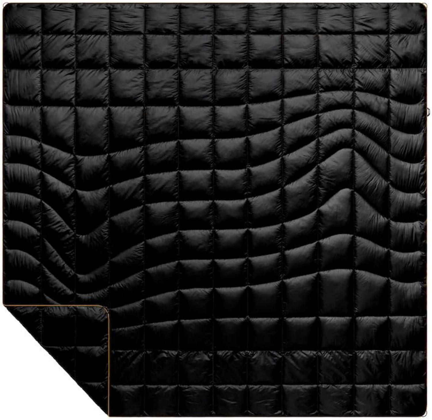 Rumpl The Down Blanket | Outdoor Camping Blankets for Traveling, Picnics, Beach Trips, Concerts | Pyro Tri-Fade, 1-Person