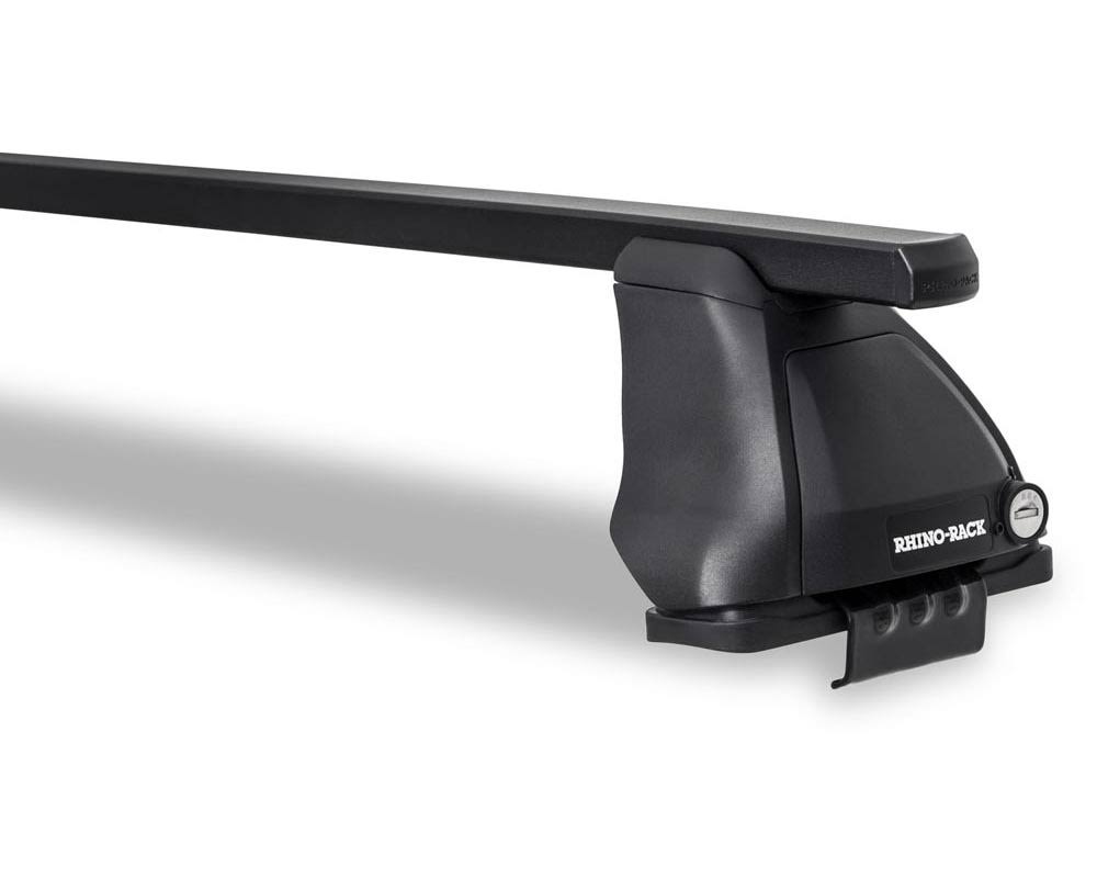 Rhino Rack JB0666 Euro 2500 Black 2 Bar Roof Rack JB0666