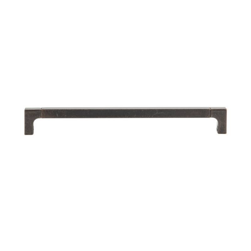 Richelieu 1414288 11-5/16 inch Center to Center Handle Cabinet Pull from The Ins Matte Black Iron