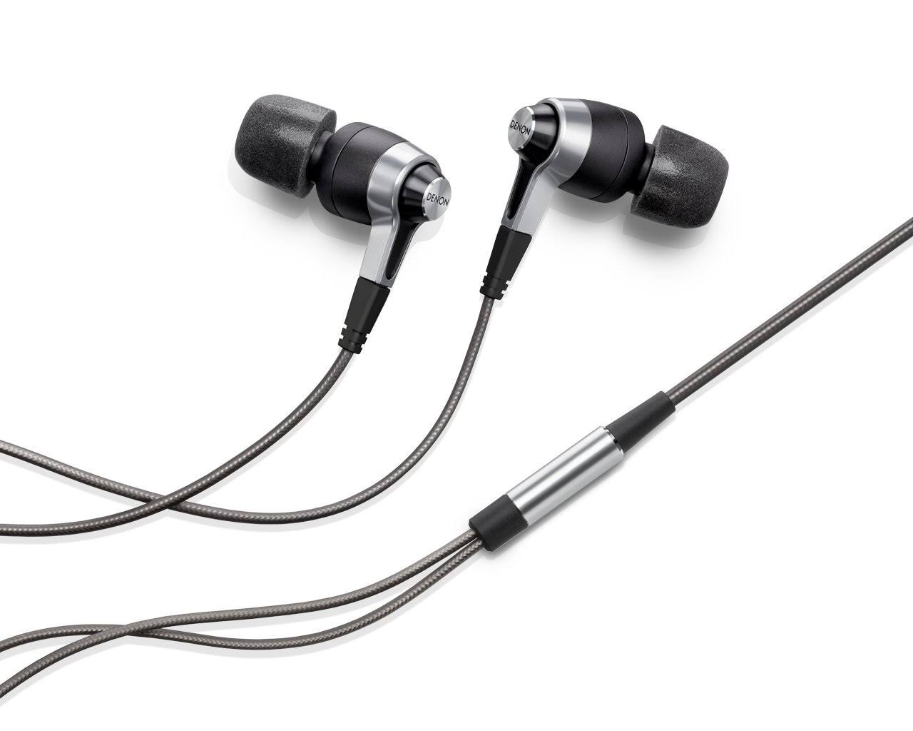 Denon AH-C720BKEM (Black) Hi-Res Support Sound Dynamic Type Canal Type Earphone