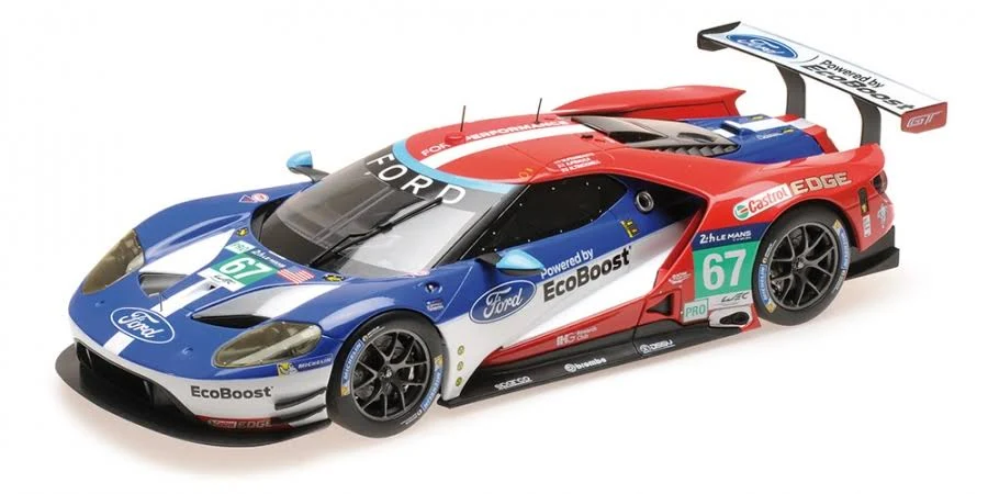 Ford 1:18th GT Chip Ganassi Racing #67 Le Mans 24hr Winner 2016