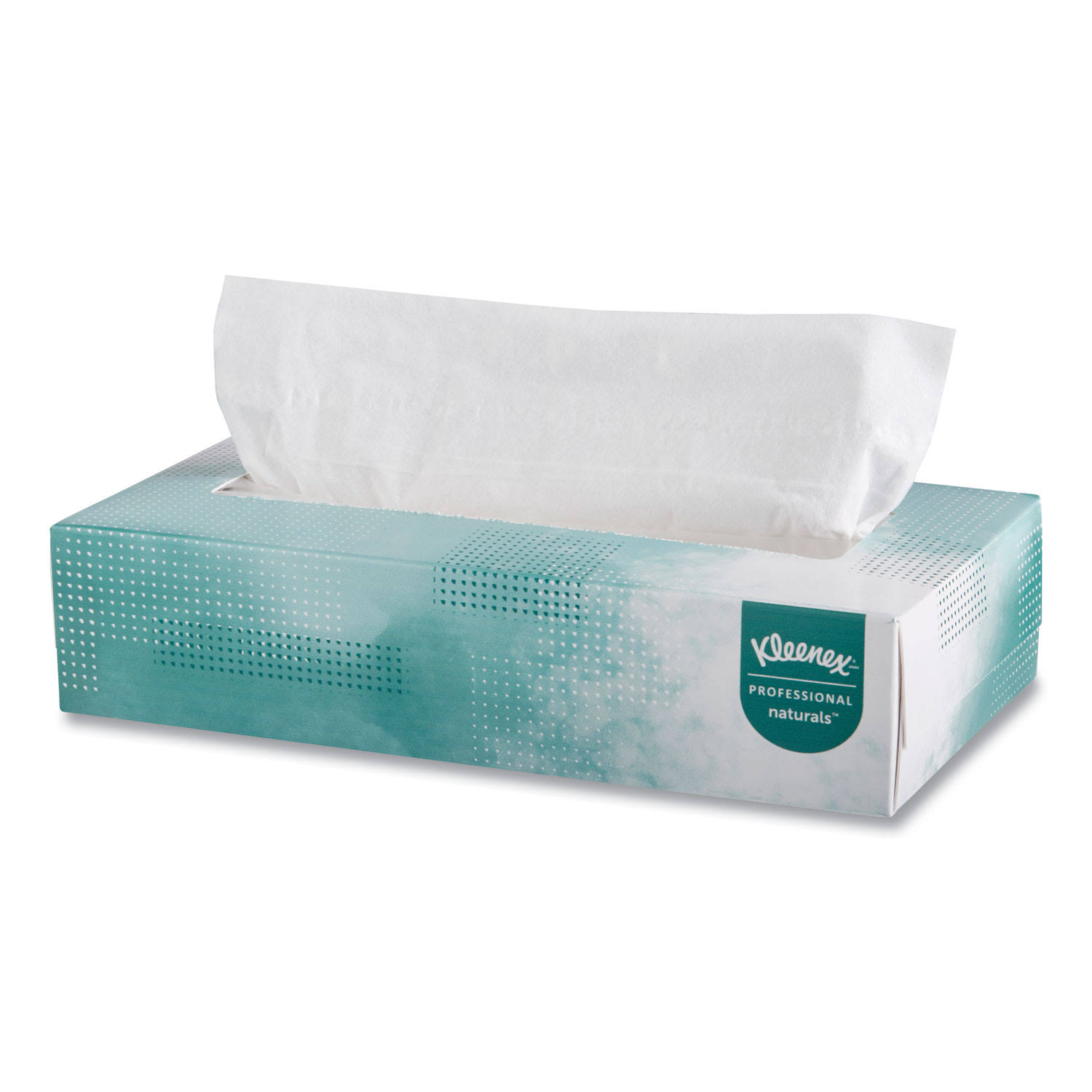 Facial Tissue, Kleenex Naturals, 2-Ply, White, 125/Box, 48 Boxes/Carton