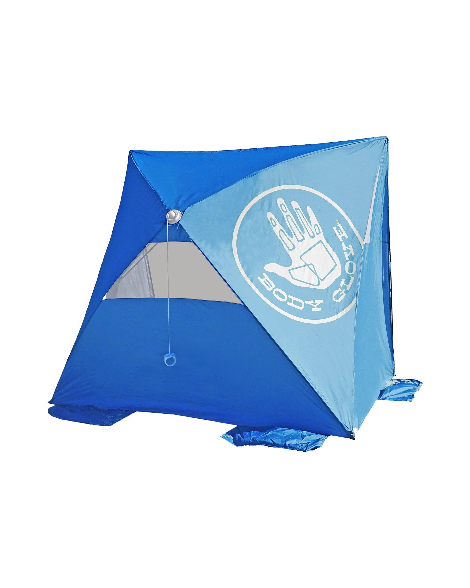 Body Glove Square Pop Up Beach Shelter, Blue