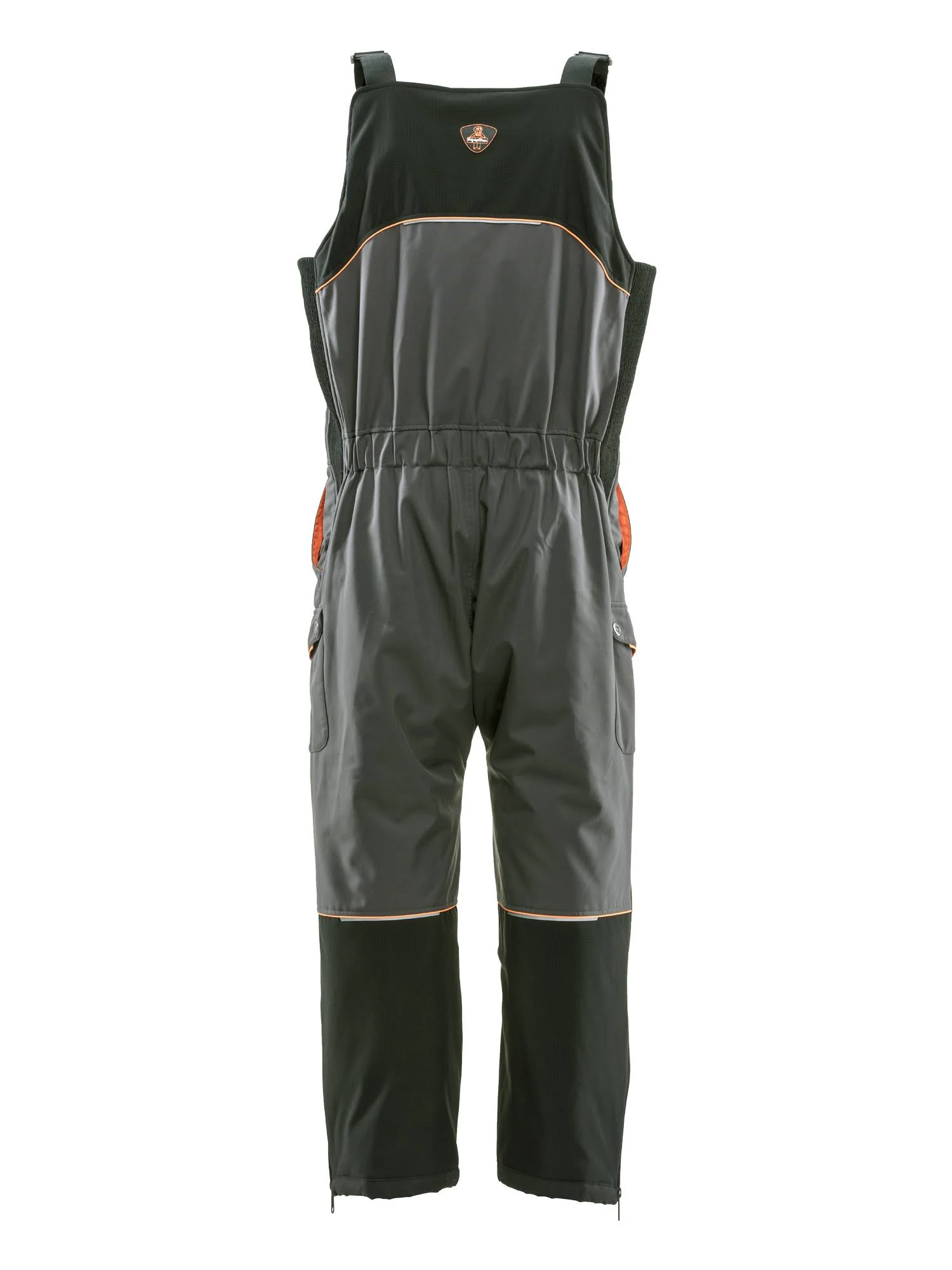 Refrigiwear PolarForce Freezer Bib Overalls - 5XL - Black/Charcoal