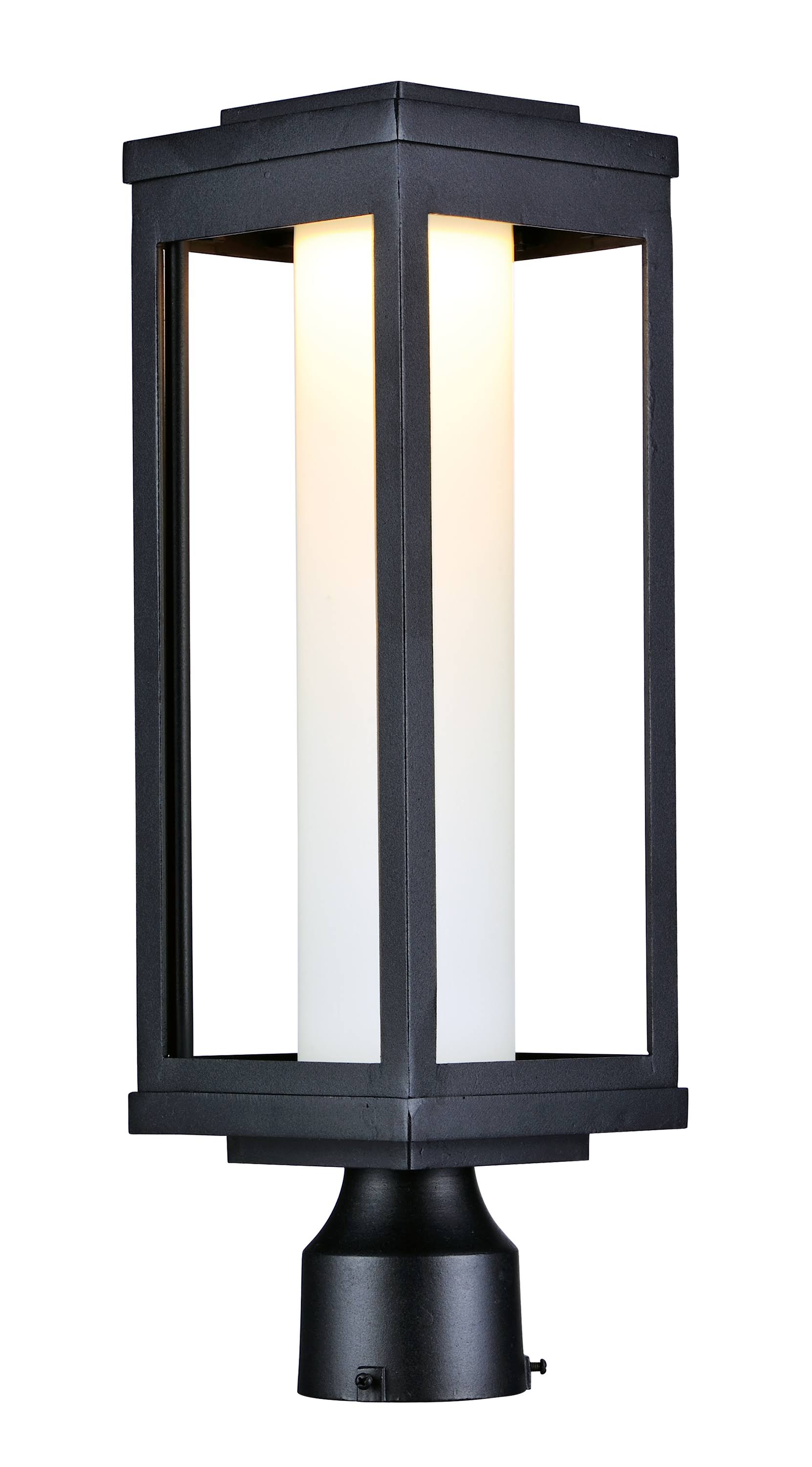 Maxim Lighting 55900SWBK Salon LED Black Outdoor Post Light