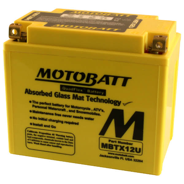 2003 Honda VT1100 Shadow Spirit Advanced AGM (SEALED Lead Acid) Battery MBTX12U