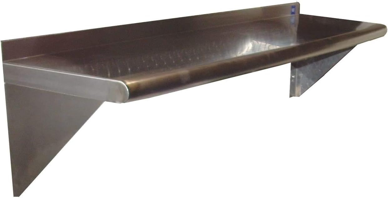 Universal WS1430 - Stainless Steel Wall Shelf - 14